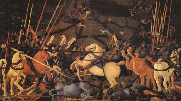 UCCELLO, Paolo Teh Battle of San Romano Spain oil painting art